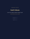 Noël Céleste — 3 porte-cartes cadeaux à imprimer, découper et plier