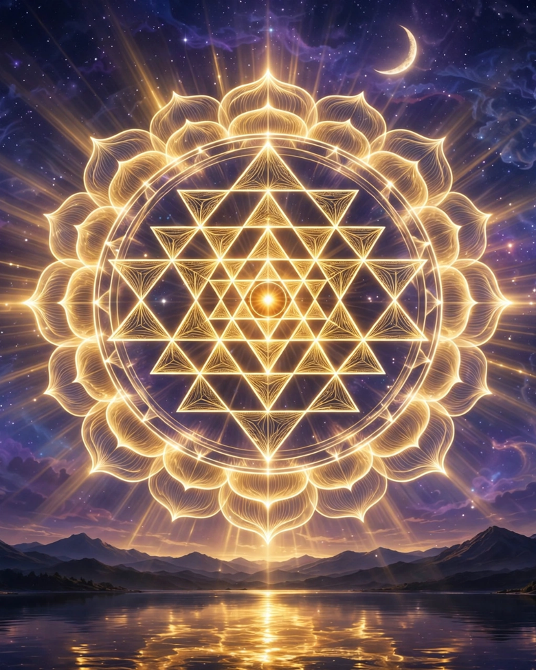 Kit Complet — Sri Yantra